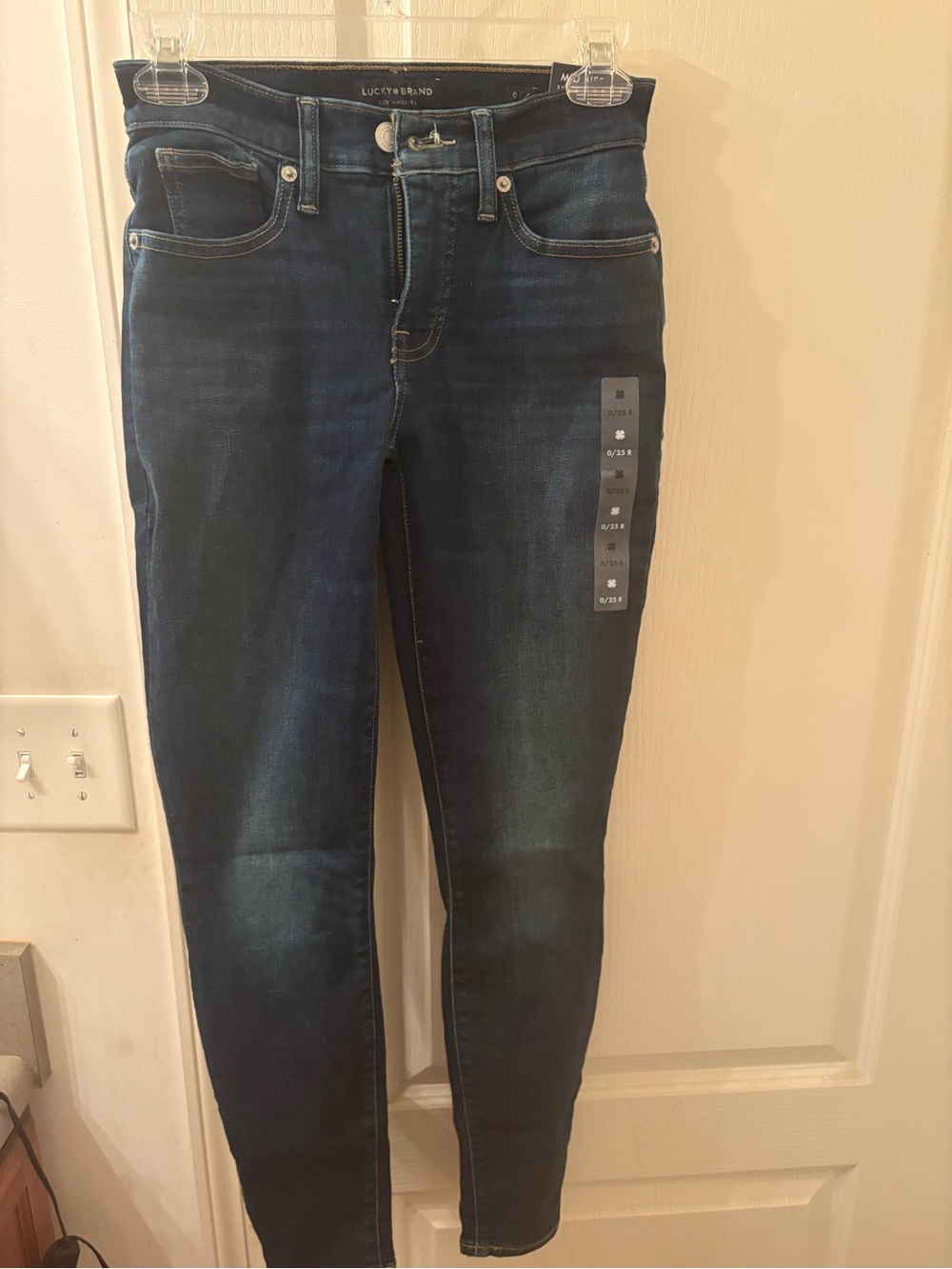 Lucky Brand Women's Skinny Jeans - Dark Blue Wash